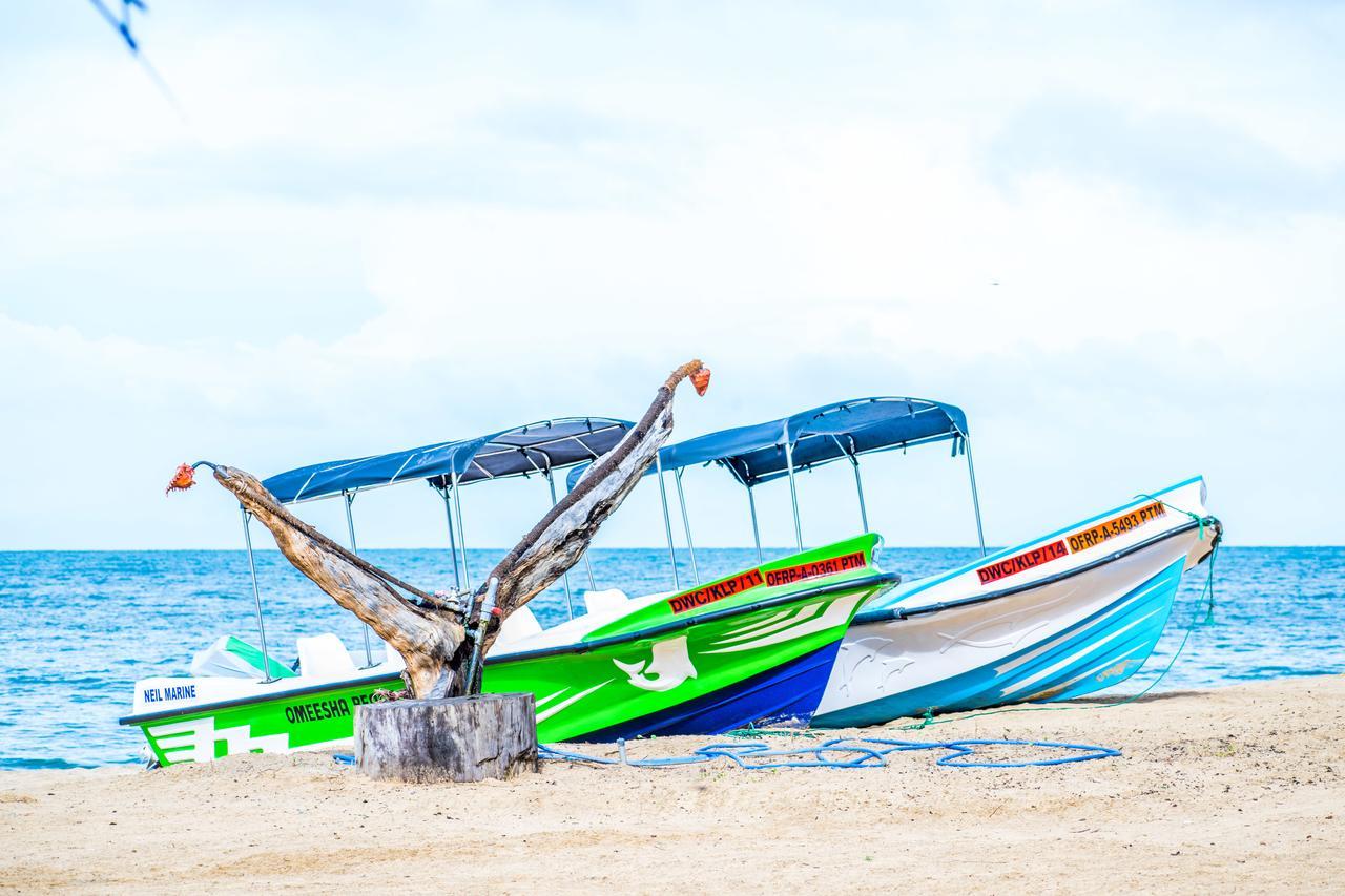 Omeesha Beach Hotel Kalpitiya Bagian luar foto